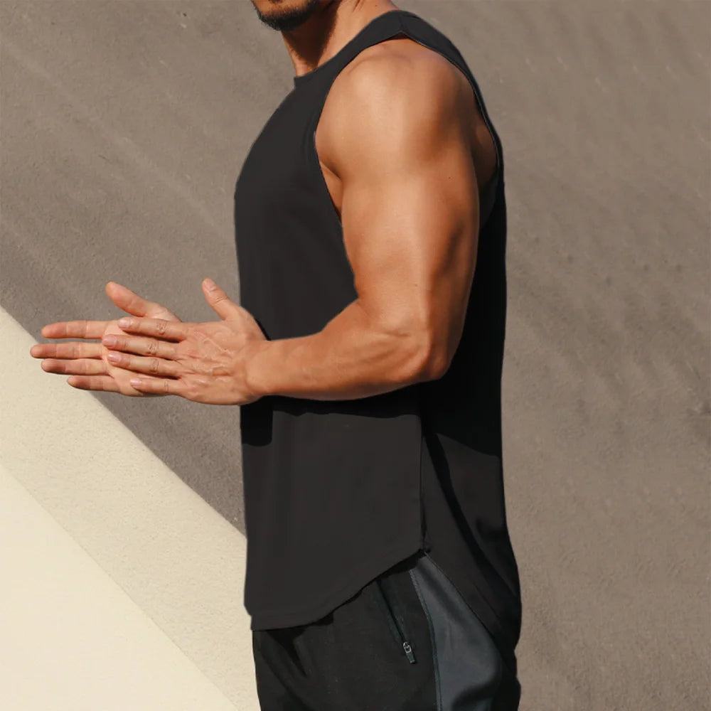 Camiseta sin manga fitness