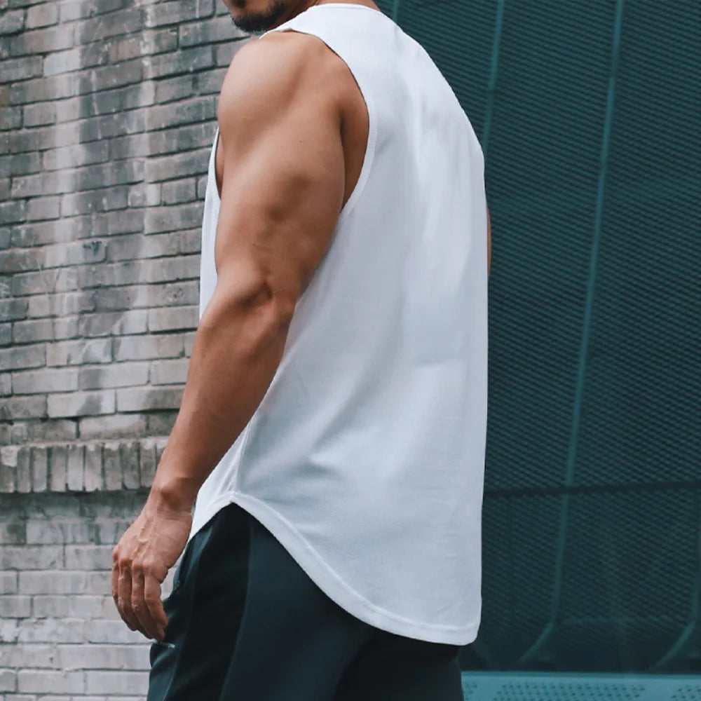 Camiseta sin manga fitness