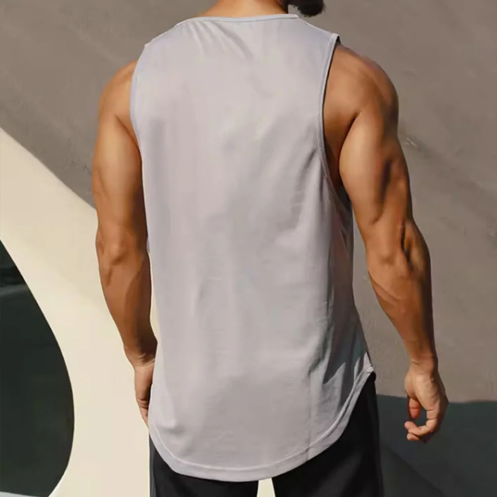 Camiseta sin manga fitness