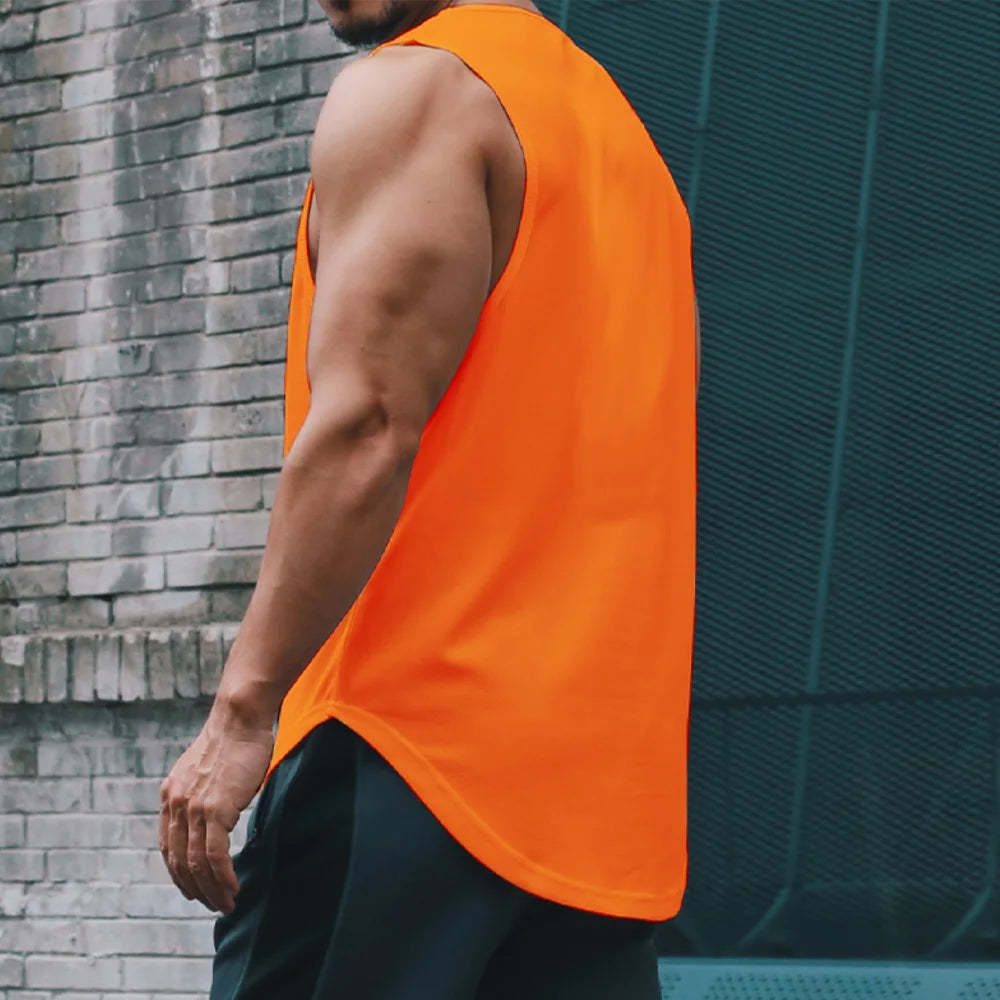 Camiseta sin manga fitness